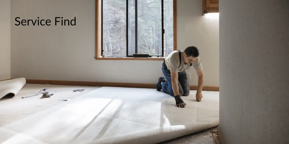 Carpeting Services process diagram or service image 1