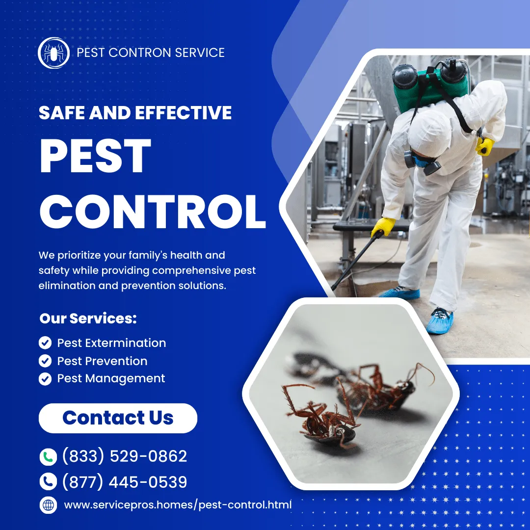Pest Control process diagram or service image 1