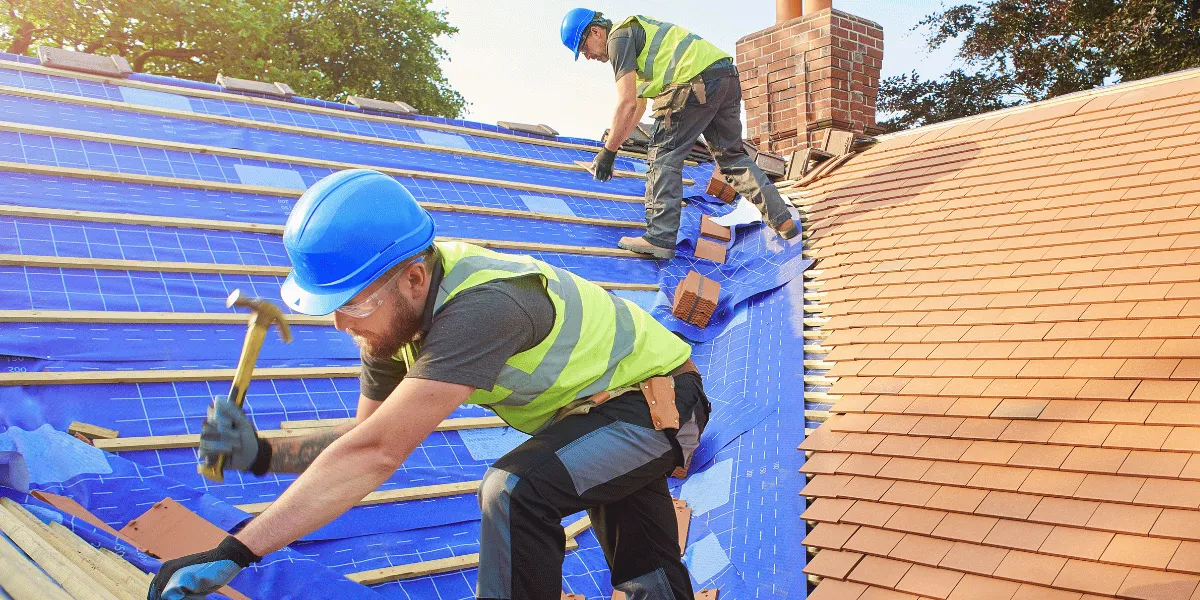 Roofer process diagram or service image 1